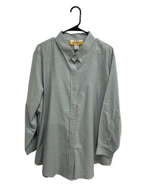 C.S.T. Sport 22W Light Blue Long Sleeve Button Up Shirt Old Money Minimalist